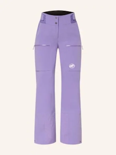 Mammut Spodnie Narciarskie Z Hardshellu Stoney lila