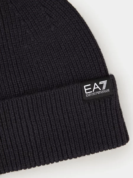 Шапка Ea7 синяя