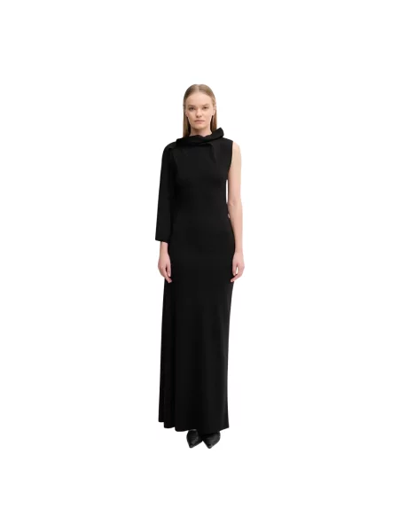 Sukienka maxi Sportmax czarna