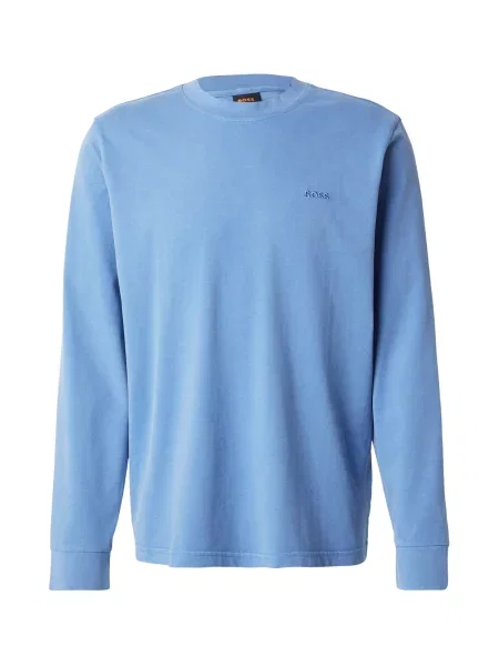 BOSS Majica svetlo modra