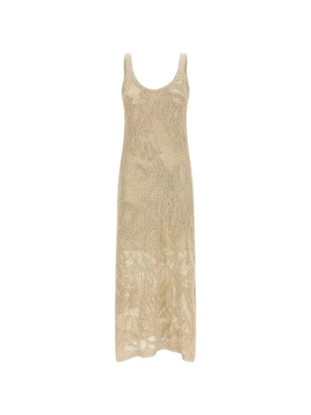 Rochie midi Brunello Cucinelli până la genunchi de costum