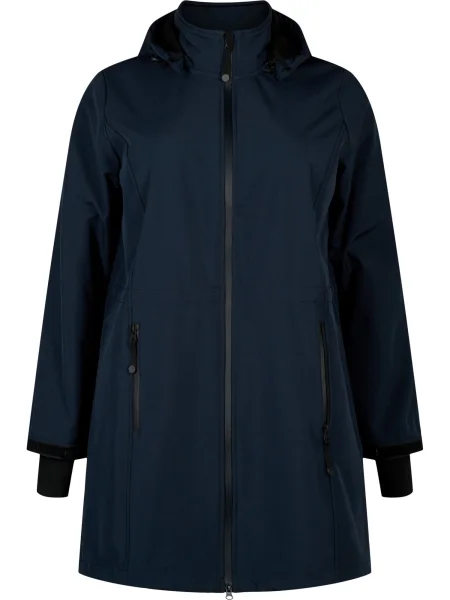 Zizzi Geacă funcțională bleumarin negru