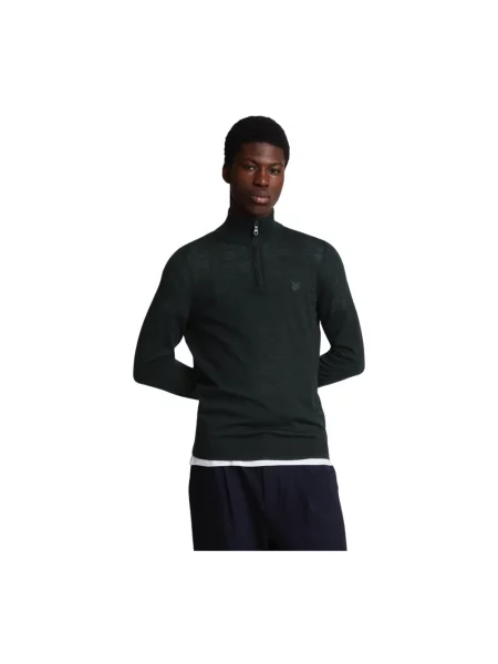 Kardigan Lyle & Scott wełniany czarny