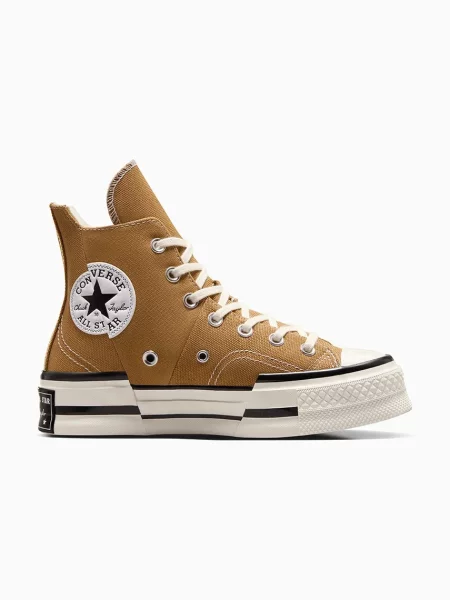 Високи кецове Converse Chuck 70 Plus кафяво