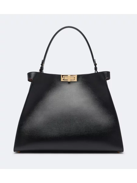 Geantă Fendi din piele negru