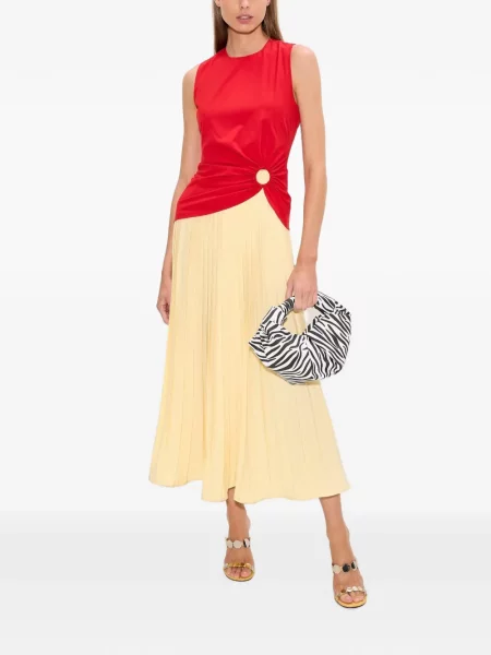 Rochie midi Simon Miller galben