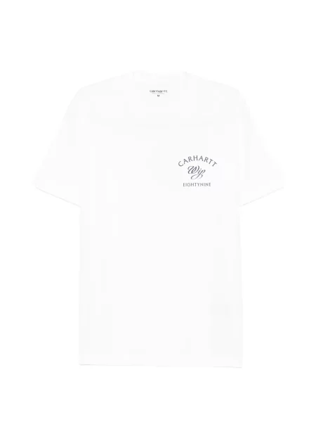 Tricou Carhartt Wip cu imagine alb