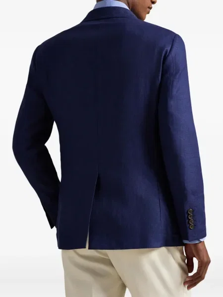 Șapcă Polo Ralph Lauren cu model herringbone din țesătură twill cu imagine albastru