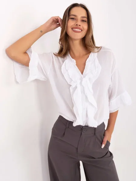 Cămașă Italy Moda alb