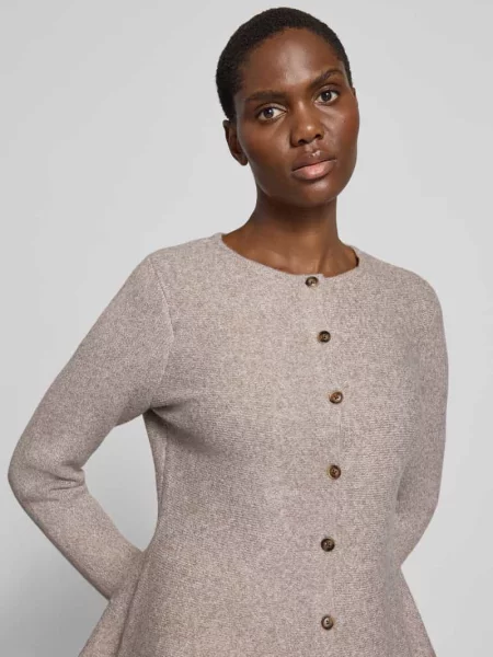 Kardigan rozpinany o kroju regular fit z jednorzędową listwą guzikową model DOFFY' Vero Moda