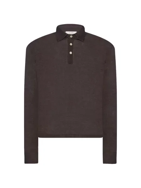 Tricou polo The Row maro
