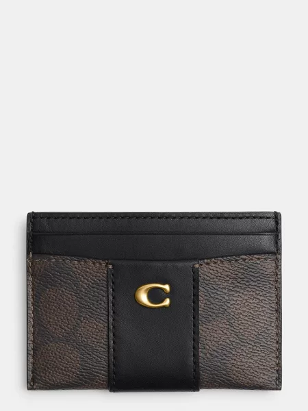 Coach Etui Na Karty schwarz czarny