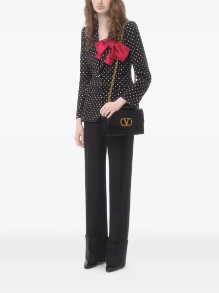 Pantaloni Valentino Garavani negru