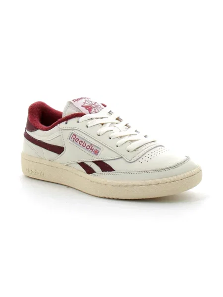 Trampki Reebok Club C Revenge Vintage Vintage Chalk/ Paper White/ Classicburgundry EUR 10 białe