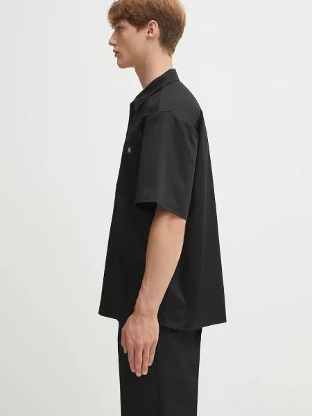 Πουκάμισο Wacko Maria DICKIES / WORK SHIRT μαύρο