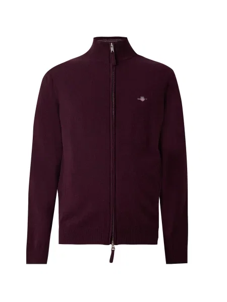 GANT Geacă tricotată burgundy roșu