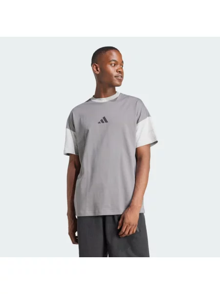 ALL SZN Colorblock T-Shirt szara