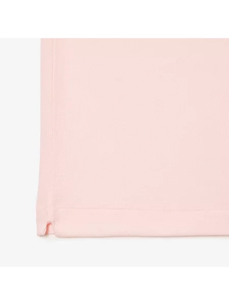 Lacoste Koszulka Polo Oryginał Petit Piqué różowa
