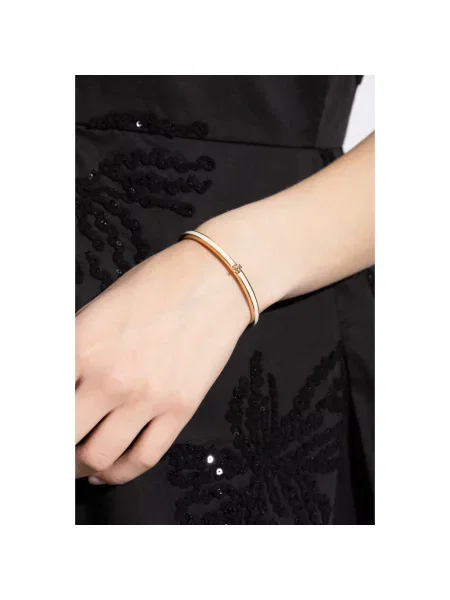 Bransoletka Tory Burch beżowa