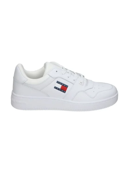 Pánske topánky Tommy Jeans Tjm Retro Basket Ess white biela