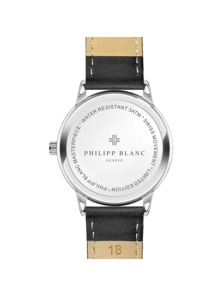 Ceas Philipp Blanc negru