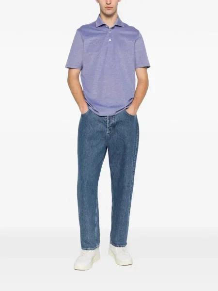 Tricou polo Ferrante albastru