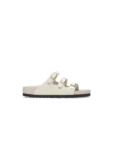 Birkenstock Klapki Florida Exq Lena Hs weiss białe