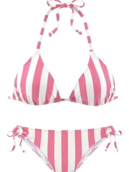 VENICE BEACH Bikini roza bela