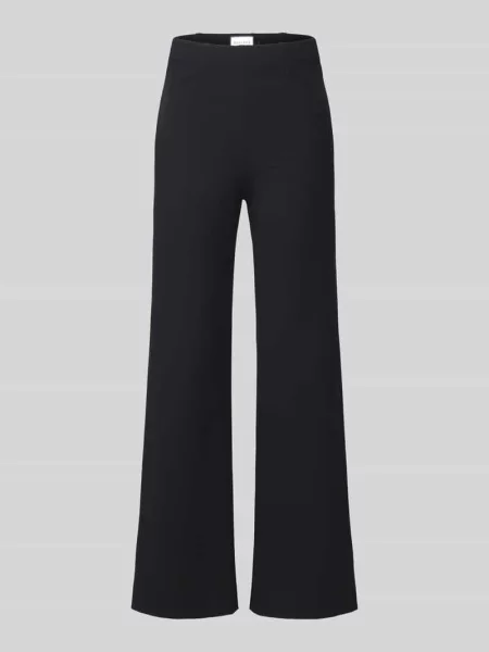 Spodnie o kroju regular fit o szerokości z mieszanki model KIMBERLEY' Seductive czarne