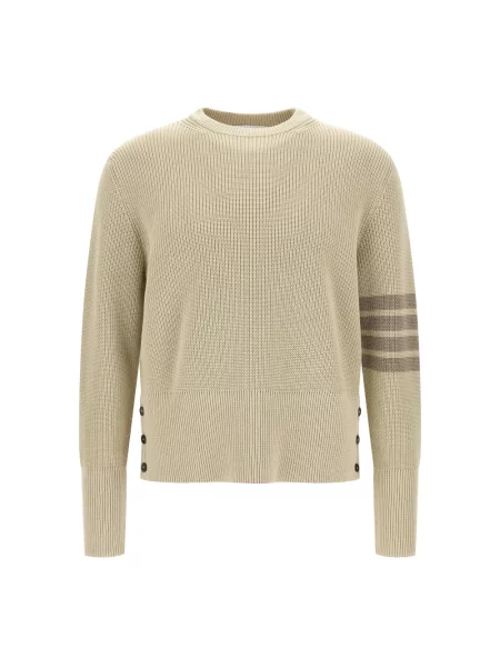 Sweter Thom Browne beżowy