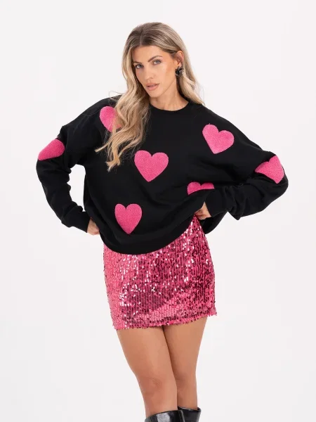 Palton Mylavie By Sarah Harrison negru