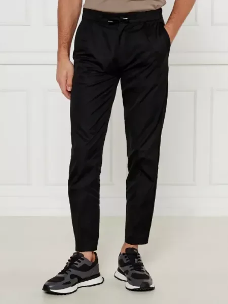 Calvin Klein Pantaloni chino | Tapered fit negru