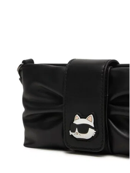 Karl Lagerfeld Kids Rankinė Nomade Monaco D2 juoda