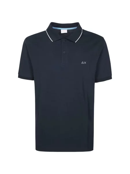 Tricou polo Sun68 albastru