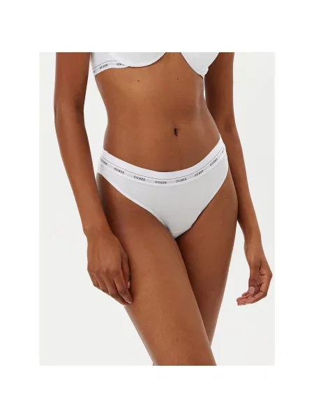 GUESS Tanga gaćice JANE crna bijela