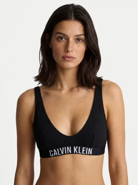Maudymosi kostiumėlis Calvin Klein Swimwear juoda