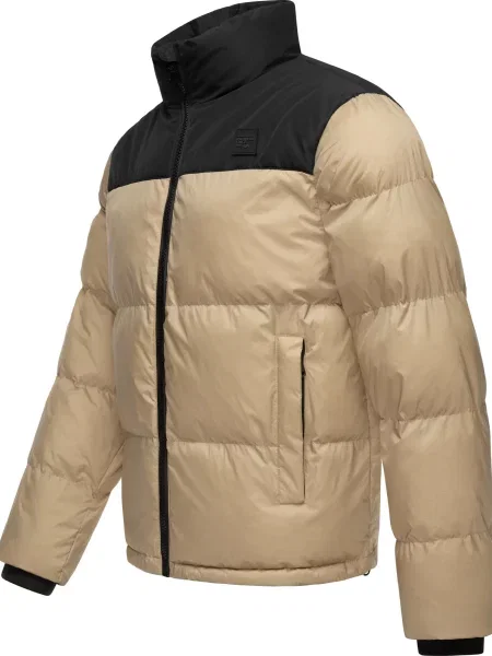 Ragwear Téli dzseki taupe fekete