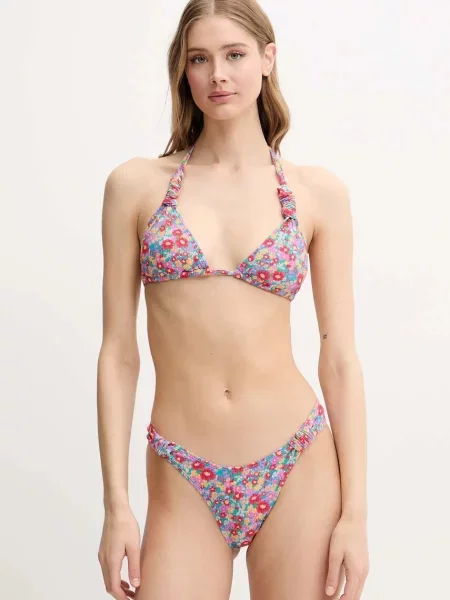 Rip Curl figi kąpielowe LAS FLORES lekko usztywniona miseczka czerwony