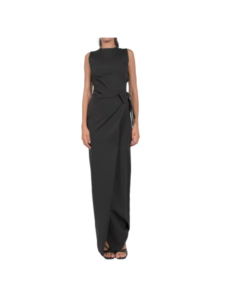 Sukienka maxi Dsquared2 czarna