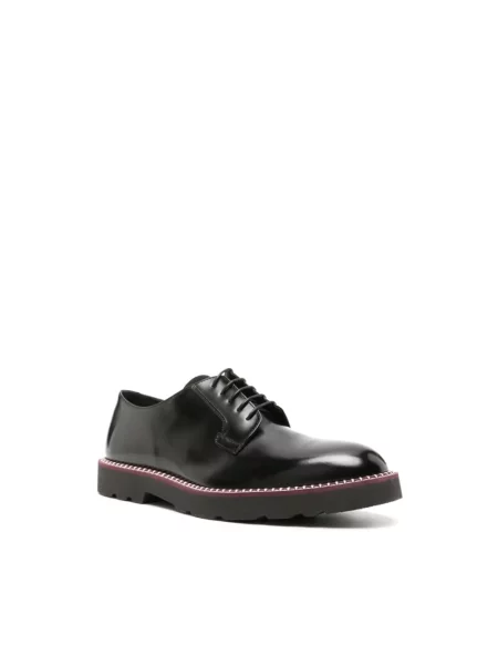 Derby Ps By Paul Smith skórzany czarny