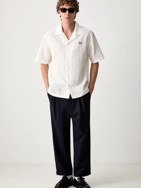Fred Perry сорочка з льоном