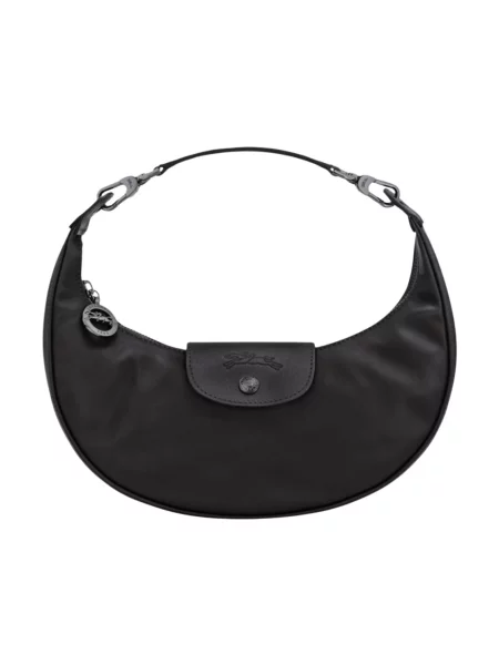 Torebka Longchamp skórzana czarna
