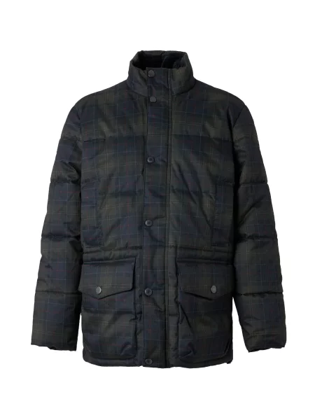 Barbour Prehodna jakna Lonnen Tartan marine / oliva
