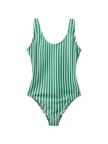 Kostium kąpielowy Stripe zielony