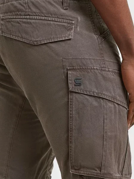 Штани карго G-star Raw коричневі