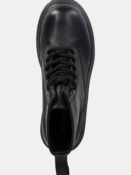 Кожаные ботинки Aldo черные