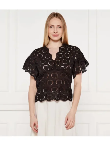 TWINSET Blúz fekete