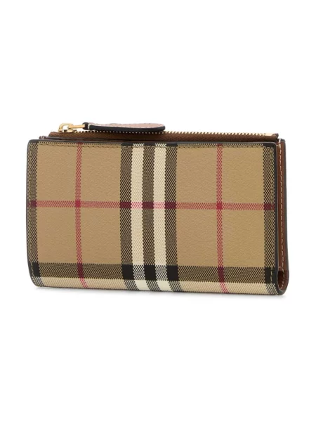 Portfel Burberry z nadrukiem beżowy