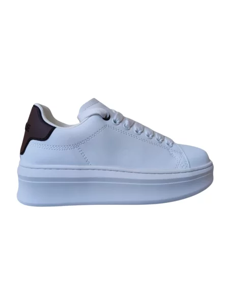 Sneakersy Gaëlle Paris skórzane niebieskie