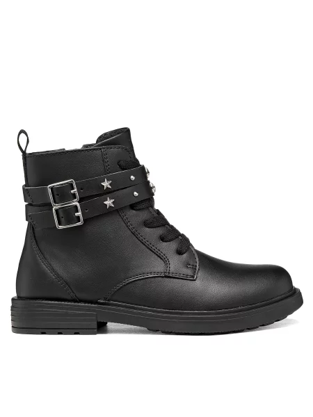 Gležnjače Geox J Eclair Girl M crna